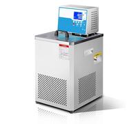 Pompe de Recirculation de Laboratoire Modèle 6L Thermostatique Stabilité de ±0.05°C Précision de 0.01°C avec Réservoir Inox 304 pour Utilisation Industrielle(-5-100℃)