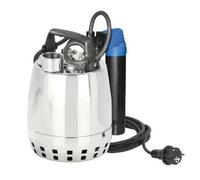 Pompe de relevage Calpeda GXRM9GF20M 0,25 KW - Monophasé 220V - Jusqu'à 10,2 M3/H - Livrée avec condensateur, flotteur réglable et un câble d'alimentation - Relevage d'eaux légèrement chargées