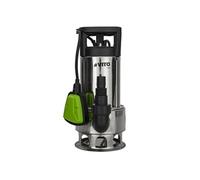 Pompe de relevage Eaux usées 1100W Corps INOX Pompe immergée Egouts Caves