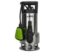 Pompe de relevage Eaux usées 1100W Corps INOX Pompe immergée Egouts Caves VITO