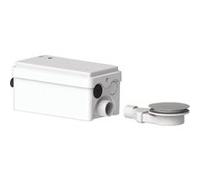 Pompe de relevage et bonde plate SANIDOUCHE FLAT 250W pour receveur - SFA - D6STD