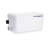 Pompe de relevage sanitaire - Aquamatix Dusch - Blanc - Fonctionnement silencieux et dimensions réduites