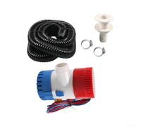 Pompe de sentage automatique pour 750 GPH, 12 V, drainage rapide | Pour un débit de 750 GPH, drainage automatique, idéal pour les inondations, pompage rapide de l'eau