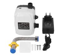 Pompe de Surpression Automatique 180W DN15 Pompe Intelligente Start/Stop à Faible Bruit avec Protection Basse Pression pour Évier Douche DC24V avec Adaptateur AC 100-240V Prise EU