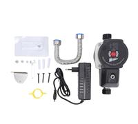 Pompe de surpression de douche 70W 428GPH, entrée et sortie de 1/2 pouces, économie d'énergie, pompe de surpression d'eau silencieuse avec Tube ondulé pour la maison