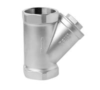 Pompe de surpression filtre type Y femelle 1/4 3/8 1/2 3/4 1 - G2 BSP, compteur d'eau, vanne purification(304 stainless steel,2")