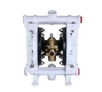 Pompe de surpression pneumatique à double membrane en polypropylène PP, 1/2" 20 l/min QBY15,Système de contrôle des processus