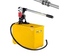 Pompe de test de pression hydraulique avec soupape de réduction et cadran, charge élevée pour test de pipeline