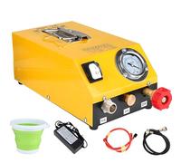 Pompe de test hydrostatique électrique, testeur de pression d'eau 180PSI 3GPM avec pression réglable, détecteur de fuite de tuyau portable pour plomberie et système de chauffage 20kg