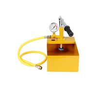 Pompe de test de pression - VEVOR - Hydrostatique Hydraulique Manuel Valve Unique 25bar avec Réservoir d'Eau 5 L Tuyau 1 m