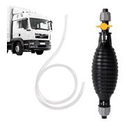 Pompe de TRANSFER de liquide - Multifonctionnelle, pompe à siphon manuelle, ventouse de réservoir d'esence de voiture | Pomp à huile pour esence, liquides et aquariums, avec tuyau siphone