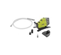 RYOBI Pompe de transfert 18V ONE 1 500 L h aspiration 2 5 m tuyau 2 5 m raccord rap G