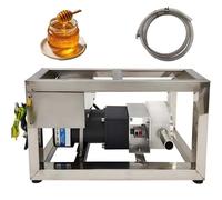 Pompe de transfert à engrenages à vitesse réglable, équipement de pompage de liquide visqueux de qualité alimentaire, dispositif de pompe à débit constant pour le transport de sirop de pâte de miel