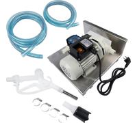 Pompe de transfert, auto-amorçante, débit 40 L/min, tension 230V, température max. du liquide 45°C, hauteur max. d'aspiration 5m