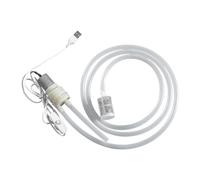 Pompe de Transfert de Bière D'auto-Amorçage électrique Siphon avec Tuyau, Facile à Utiliser, Pompe à Vin Dispositif D'aspiration Portable, pour Embouteiller Un Siphon de Vin Léger, 1.5 M de Tuyau