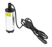 Pompe de transfert de carburant 30 L/min 12 V 51 mm Pompe submersible électrique portable DC Pompe de transfert d'huile Outil de transfert d'huile universelle pour voiture, camion, caravane, bateau,