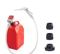 Pompe de transfert de carburant avec fonction d'arrêt automatique pour gaz, diesel et kérosène - Débit de 3,2 gallons par minute - Portable pour véhicules et équipements