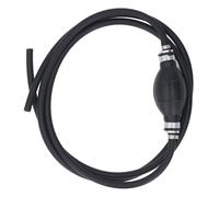 Pompe de transfert de carburant manuelle, pompe à siphon manuelle à haut débit avec tuyau en caoutchouc NBR résistant à l' pour automobiles, bateaux, motos, tondeuses à gazon, (8mm)