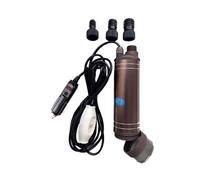 Pompe de transfert de carburant, Petite pompe électrique Submersible Portable 40l/min 12V/24V DC, for la livraison de carburant, eau, tube en plastique Simple for pistolet à huile(DC24,DC24)