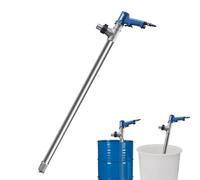 Pompe de Transfert de Liquide, Pompe À Fût De Transfert de Liquide, Débit 60-80 L/min, Comprend un Tuyau de 1 M/3,3 Pi, Convient Aux Liquides À Faible Viscosité(95cm/37.4in)