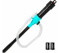 Pompe de transfert de liquide portable multifonction à piles, pompe jusqu'à 9,5 litres par minute, pompe portable pour essence diesel eau carburant réservoir de poissons