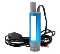 Pompe de transfert d'eau diesel mobile pour camping 12 V/24 V Design submersible à faible bruit 38 mm (24 V)