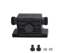 Pompe de transfert d'eau électrique Micro pompe à eau électrique portable robuste pour aquariums piscines matériau ABS noir diamètre de tige de 8 mm