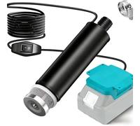 Pompe de transfert d'eau pour plates-formes de batterie 18 V, drains pour couvertures de piscine, caves, étangs, jardins, débit de 635 GPH, ABS résistant et pièces métalliques (A)