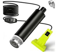 Pompe de transfert d'eau pour plates-formes de batterie 18 V Drains pour couvertures de piscine, sous-sols, étangs, jardins, débit de 635 GPH résistant ABS et pièces métalliques (C)