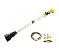 Pompe de transfert d'eau sans fil 20 V pour batterie 3600 l/h, pompe utilitaire submersible à haut débit, pour drainage de piscine, arrosage de jardin, sous-sol, élimination des inondations (meuleuse