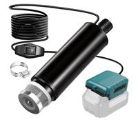 Pompe de Transfert d'Eau Sans Fil Commpatible avec Batterie Makita 18V | pompe à eau Pompe de puisard pour Makita 18V,Mini Pompe submersible à eau pour batterie Makita 18V