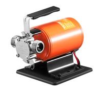 VEVOR Pompe de Transfert d'Eau, 12 V CC 360 GPH 1/10 HP, Pompe Utilitaire Électrique Portable, Tuyau d'Aspiration 1,8 m, Turbine, Crépine d'Aspiration, pour Jardin, Piscine, Étang, Drainage Aquarium