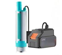 Pompe de transfert d'huile électrique portable 12 V 40-60 l/min haut débit pour eau diesel, kérosène avec filtre à sédiments, cordon de 25 m pour irrigation de vidange de piscine, lavage de voiture