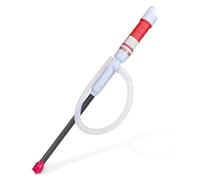 Pompe de transfert d'huile liquide Pompes d'aspiration carburant et gaz pour véhicules extérieurs à eau électriques Pompe Diesel(Red)