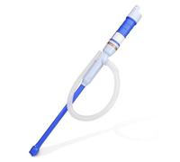 Pompe de transfert d'huile liquide Pompes d'aspiration carburant et gaz pour véhicules extérieurs à eau électriques Pompe Diesel(Blue)