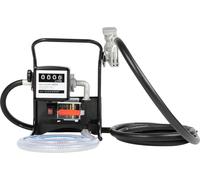 Pompe de transfert diesel, puissance 200W, débit 11,88 l/min, vitesse 3600 tr/min, noir