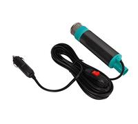 Pompe de Transfert Eau-huile, Filtre en Acier Inoxydable de Pompe de Transfert 12 V à Haut Rendement 100 W avec Câble de 5 M pour Remorque de Camping-car