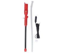 Pompe de transfert électrique Pompe à main liquide portable pour le carburant d' DC12V (Rot)