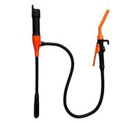 Pompe de transfert, Extracteur De Liquide Siphon Alimenté Par Batterie Transfert Portatif Pompe À Main Électrique For Le Carburant D'essence Pour camion caravane tracteur(Blue)