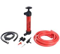 Pompe de transvasement - Pompe Manuelle pour liquides et air, matériau résistant, Facile à Utiliser, idéale pour Les transferts et Le gonflage d'urgence