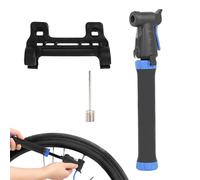 Pompe de vélo portable haute compression compacte | Pompe à main compacte pour vélo manuelle légère pour montagne, route, quotidien, gonflables, basket-ball, balles et