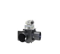 Pompe De Vidange De Machine À Laver Commerciale 3 Pouces 90 Degrés Joint Sans Trop-plein Vanne De Vidange MDB-O-3RA 110V 209/00399/00 F8546601 Accessoires De Machine À Laver(Nomal close 110V)