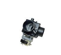 Pompe De Vidange For Machine À Laver Commerciale, Valve De Vidange À 90 Degrés De 3 Pouces Avec Joint De Trop-plein MDB-O-3RA SC 220V For Accessoires De Machine À Laver 340055051(Normal open 220V)