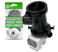 Pompe de vidange pour lave-linge Ø 36/23 mm 220/240 V 0,3 A avec code original 5859EN1001B 5859EN1004B 5859EN1004J AGF30892355 AGF78451404 3108EN1001 pour LG - Garantie 5 A. Années : ONIX TECH