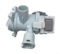 Pompe de vidange pour machine à laver Blomberg et Beko 25 W avec filtre | Convient pour Blomberg pour Beko pour Electrolux pour les chargeurs frontaux aeg, 25 W 220-240 V, amovible pour filtre à
