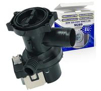 Pompe de Vidange pour Machine a Laver M289 30W 220-240V 50HZ 0,3A avec Code Original 480111100786 481010584942 480111101014 481236018559 pour Whirlpool - MADE IN EU - Garantie de 10 Ans - MONTERAL