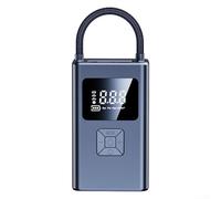Pompe de voiture sans fil avec fonction Power Bank intégrée écran LCD permettant un suivi facile du processus de gonflage