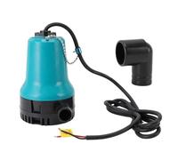 Pompe d'égouts submersible, pompe à cale Pompe électrique portable, 45W 70 L/min 4 m Hauteur d'accouchement bleu et noir