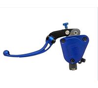 Pompe d'embrayage forgée 16 x 18 cm avec bol intégré, long levier de direction bleu (bouton + levier) pour Aprilia Dorsoduro 900 de 2017 à 2018, DC 900