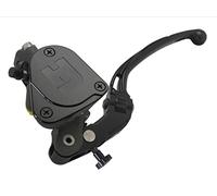 Pompe d'embrayage forgée19X20 avec bac intégré, levier articulé long noir (bouton+levier) pour MV Agusta F4 1000 R de 2006 à 2019, CC 1000